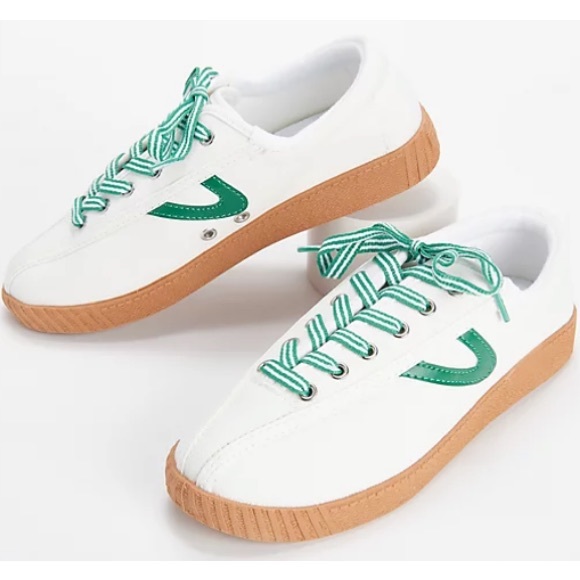 Tretorn Nylite Canvas Green - Picture 1 of 8